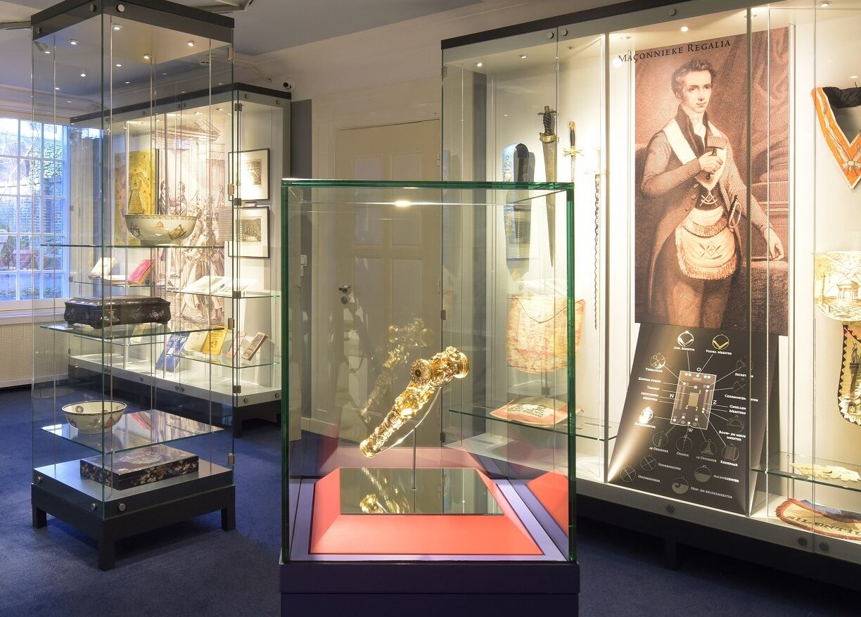 Bezoek aan het Vrijmetselarij Museum