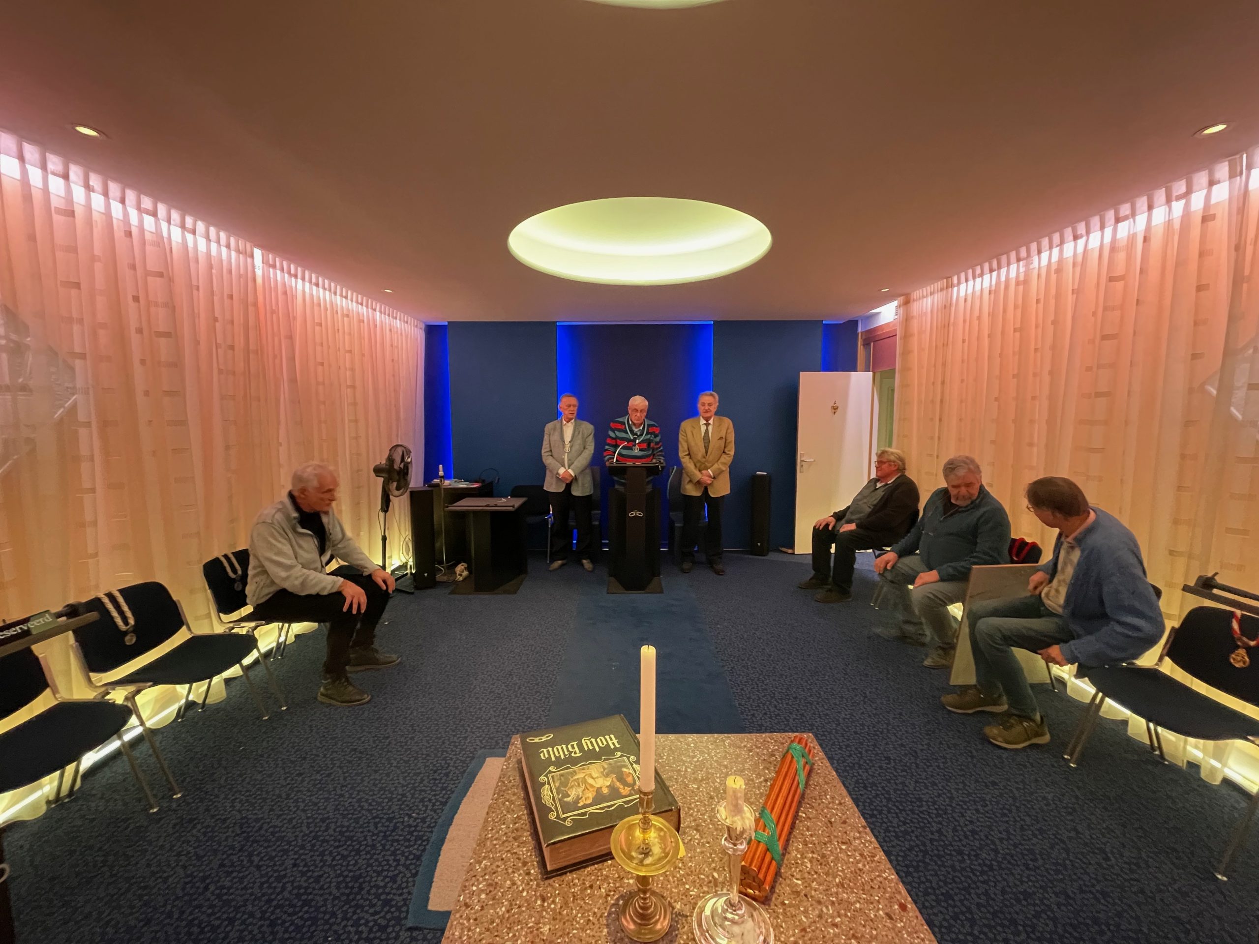 Open zitting met gasten